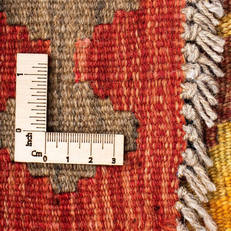 Biegacz Dywan Kelim - Orientalny - 185 x 75 cm - złoto