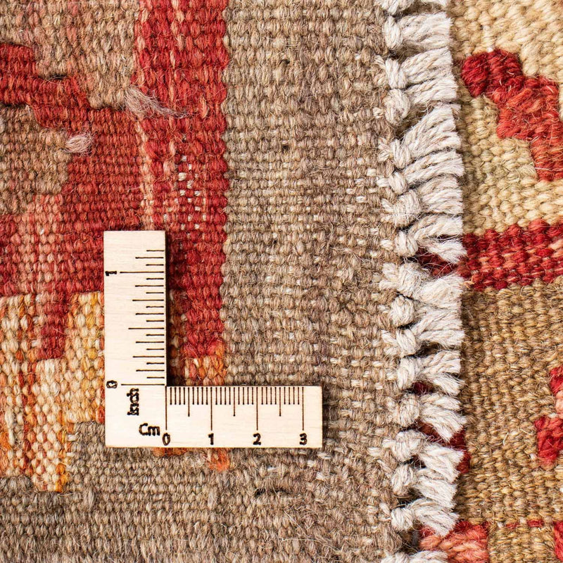 Biegacz Dywan Kelim - Orientalny - 206 x 77 cm - beżowy