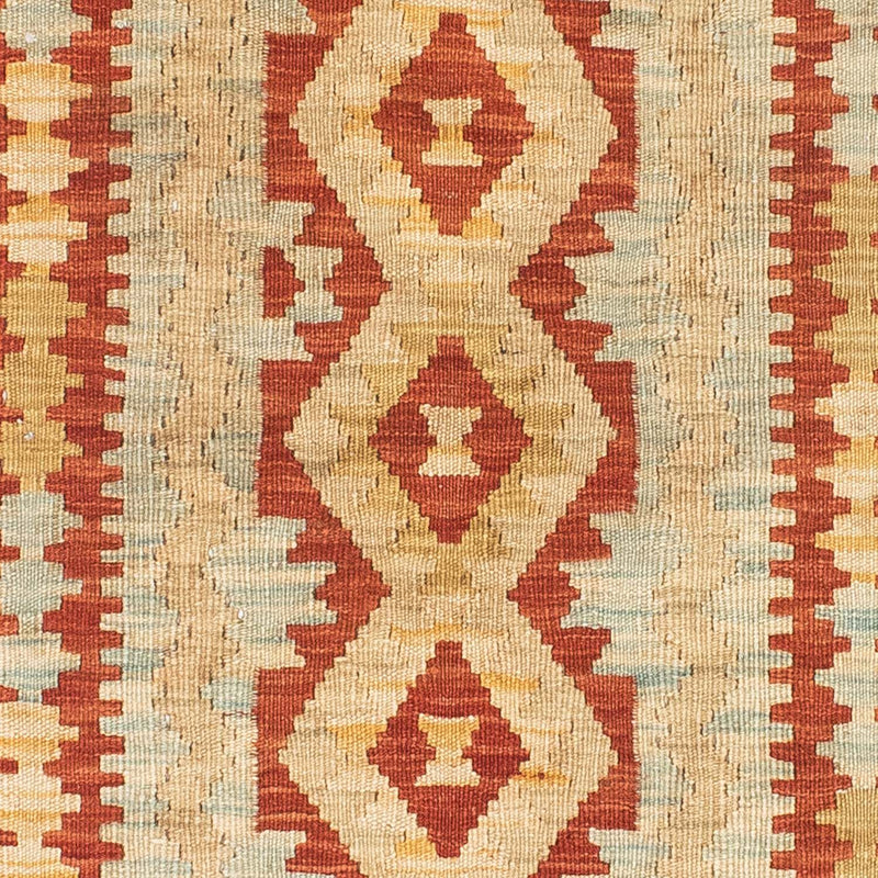 Biegacz Dywan Kelim - Orientalny - 200 x 85 cm - beżowy