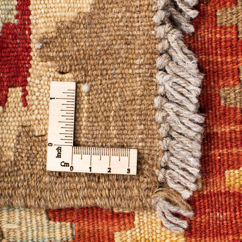 Biegacz Dywan Kelim - Orientalny - 200 x 85 cm - beżowy