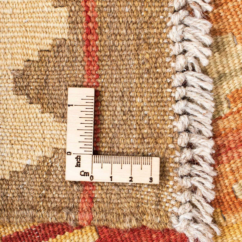 Biegacz Dywan Kelim - Orientalny - 189 x 75 cm - jasnobrązowy