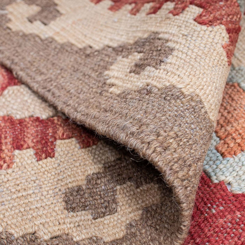 Dywan Kelim - Orientalny - 203 x 145 cm - wielokolorowy