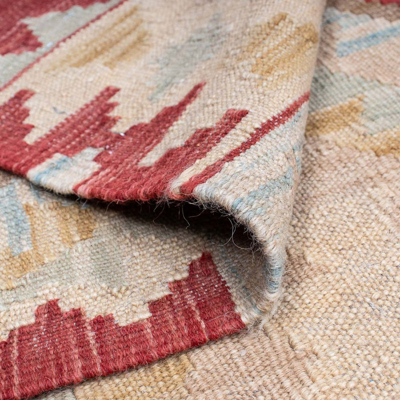 Dywan Kelim - Orientalny - 196 x 143 cm - wielokolorowy