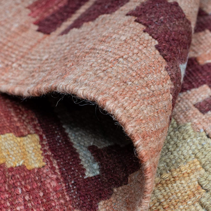 Dywan Kelim - Orientalny - 200 x 145 cm - rdza