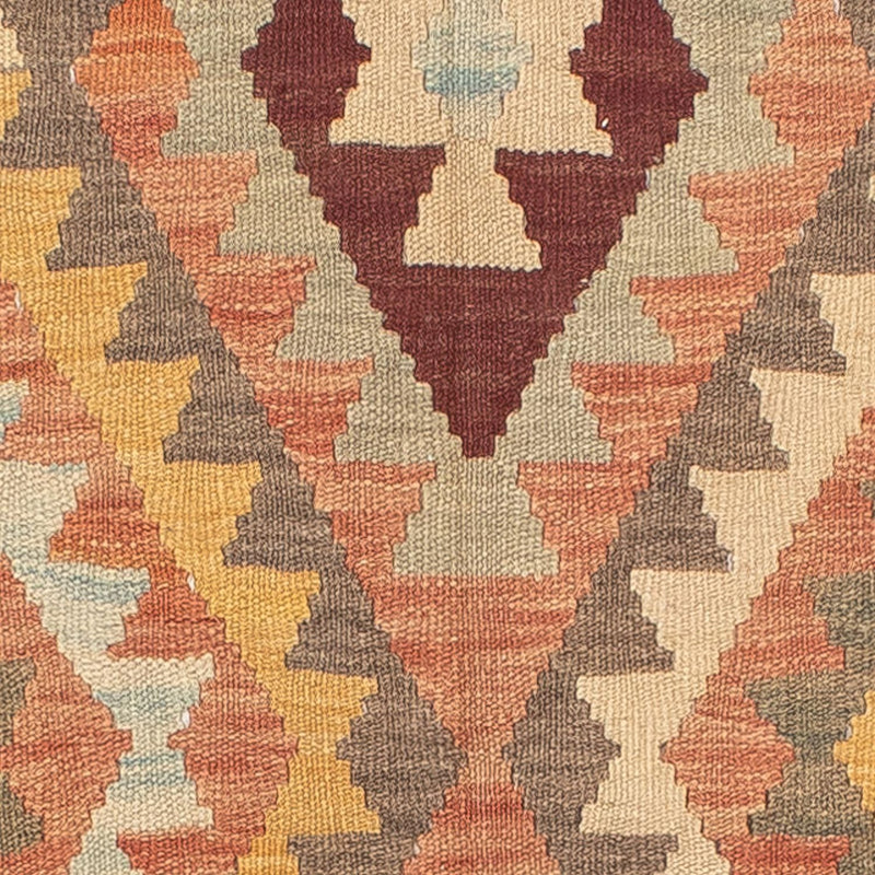 Dywan Kelim - Orientalny - 202 x 147 cm - wielokolorowy