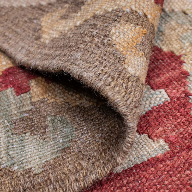 Dywan Kelim - Orientalny - 188 x 148 cm - wielokolorowy