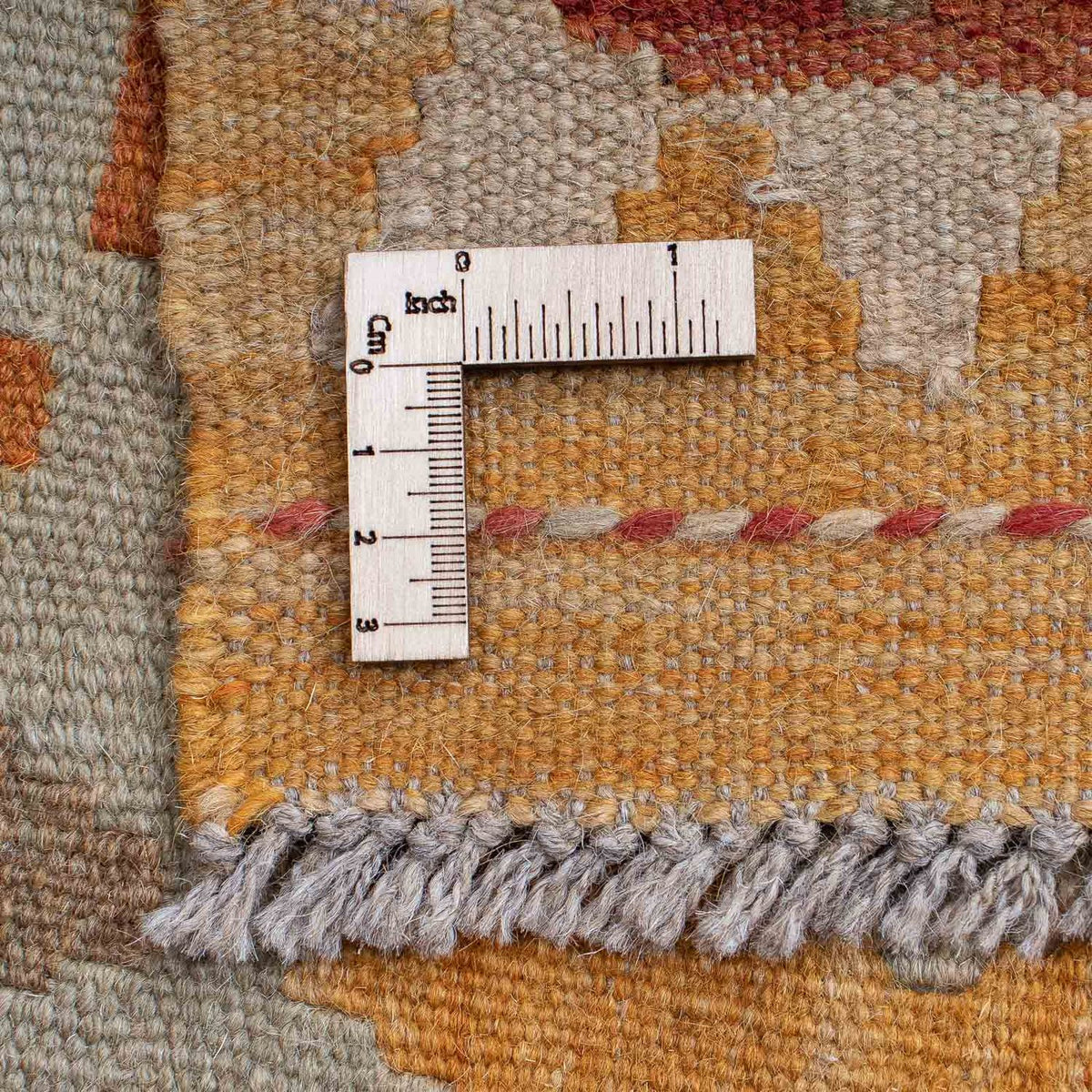 Dywan Kelim - Orientalny - 206 x 141 cm - wielokolorowy