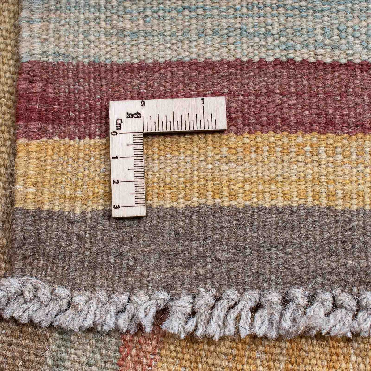 Dywan Kelim - Orientalny - 202 x 142 cm - wielokolorowy