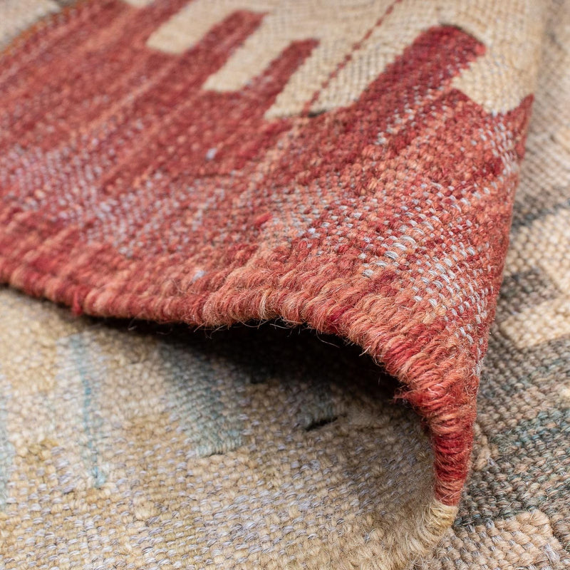 Dywan Kelim - Orientalny - 196 x 152 cm - wielokolorowy