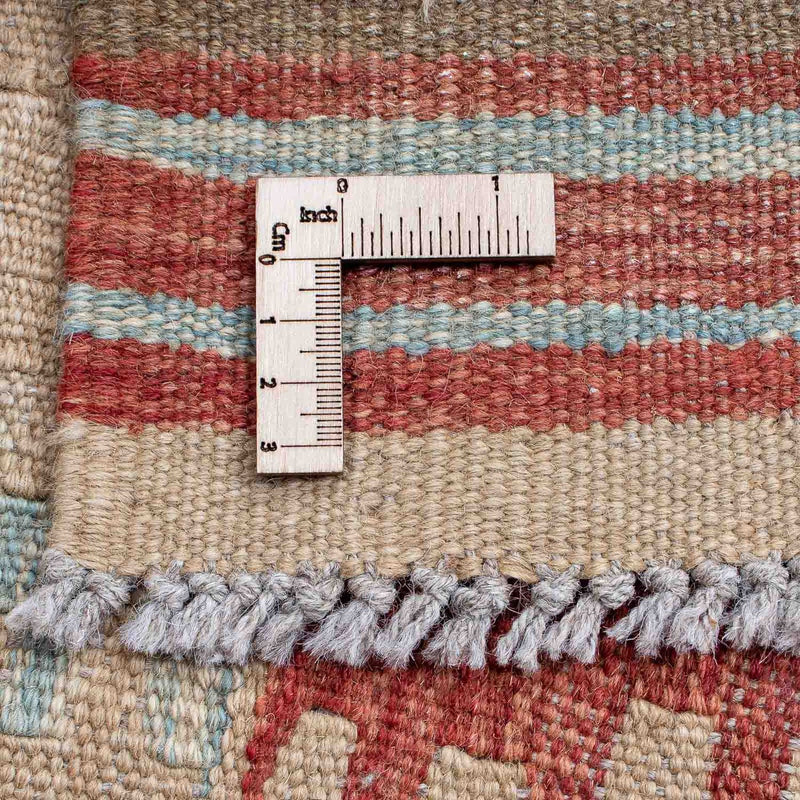 Dywan Kelim - Orientalny - 196 x 152 cm - wielokolorowy