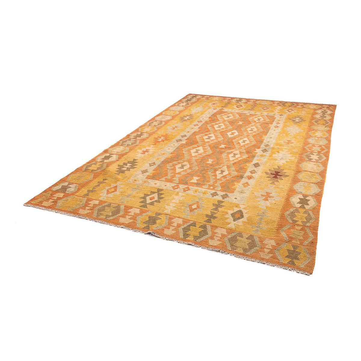 Dywan Kelim - Splash - 294 x 200 cm - wielokolorowy