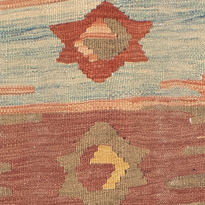 Dywan Kelim - Orientalny - 190 x 146 cm - wielokolorowy