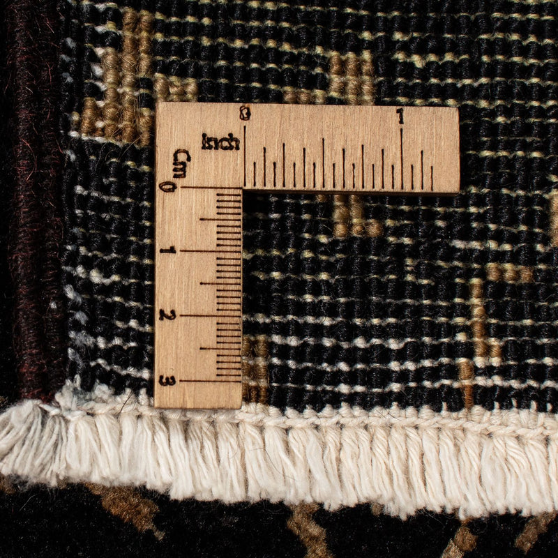 Dywan orientalny - 350 x 246 cm - ciemnoniebieski