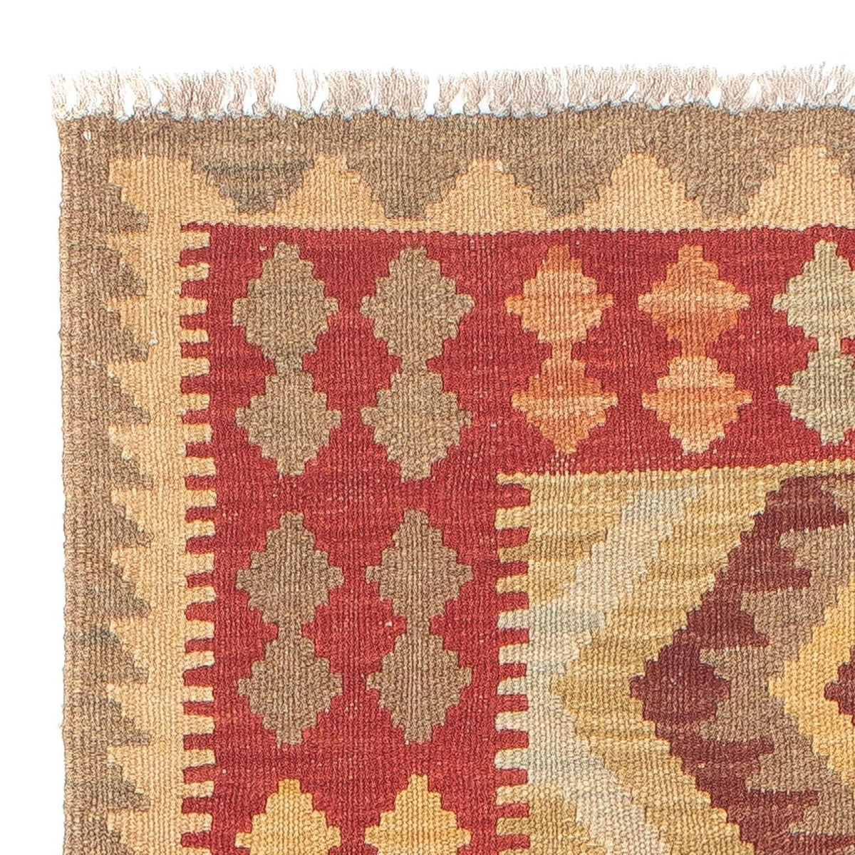 Biegacz Dywan Kelim - Splash - 194 x 69 cm - wielokolorowy