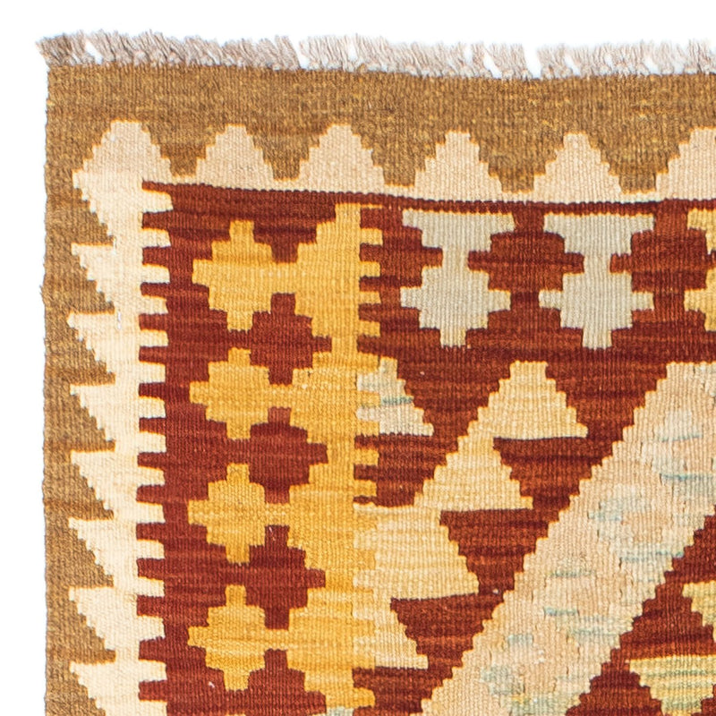 Biegacz Dywan Kelim - Orientalny - 183 x 80 cm - beżowy