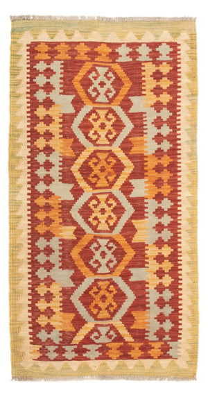 Dywan Kelim - Splash - 124 x 65 cm - wielokolorowy