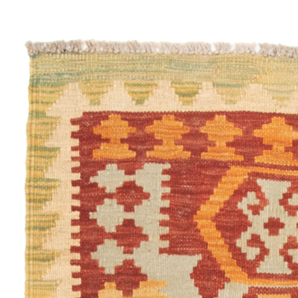 Dywan Kelim - Splash - 124 x 65 cm - wielokolorowy