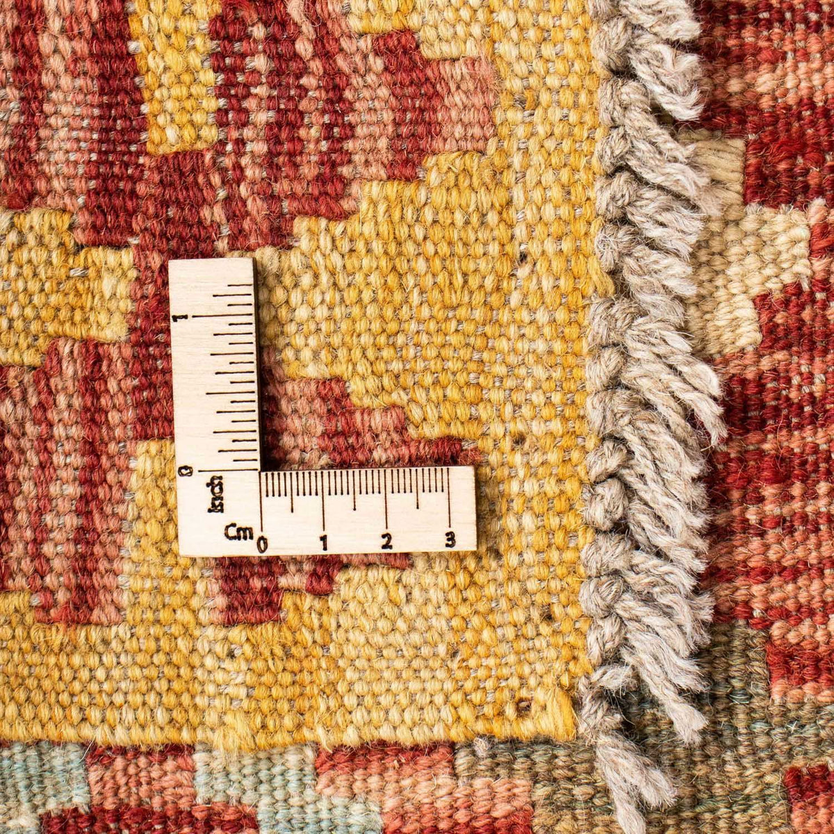 Biegacz Dywan Kelim - Orientalny - 202 x 72 cm - wielokolorowy