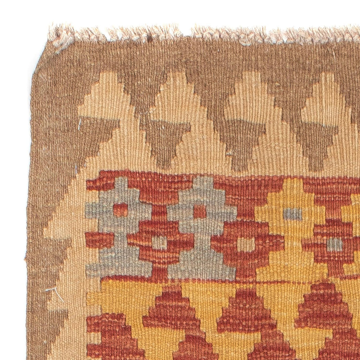 Biegacz Dywan Kelim - Splash - 202 x 65 cm - wielokolorowy