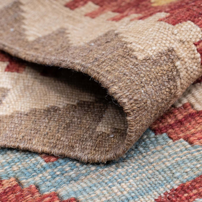 Biegacz Dywan Kelim - Splash - 202 x 65 cm - wielokolorowy