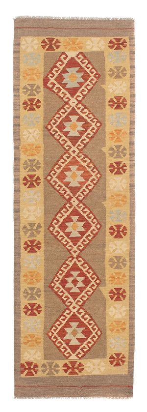 Biegacz Dywan Kelim - Splash - 195 x 62 cm - wielokolorowy