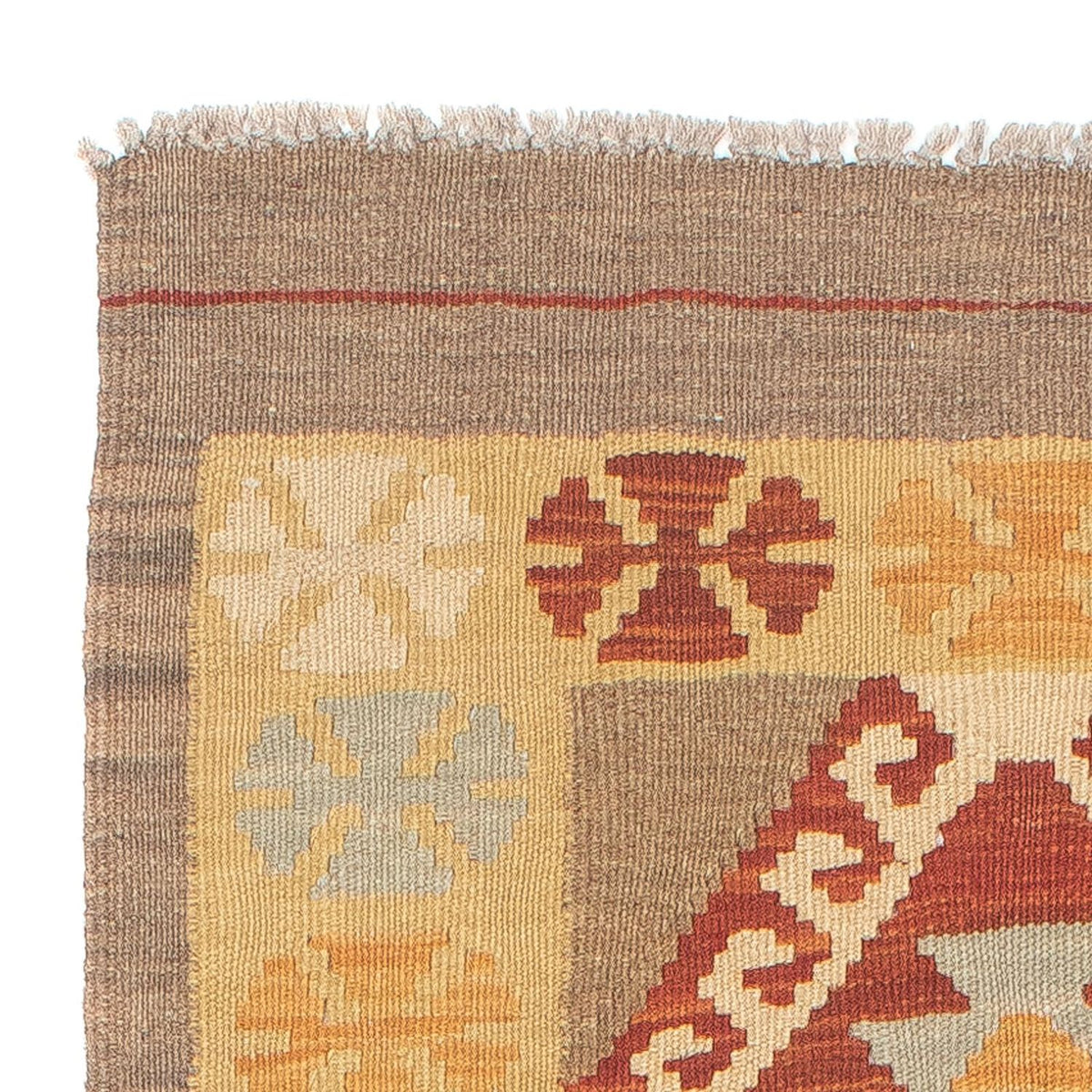 Biegacz Dywan Kelim - Splash - 195 x 62 cm - wielokolorowy