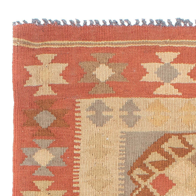 Biegacz Dywan Kelim - Splash - 199 x 67 cm - beżowy