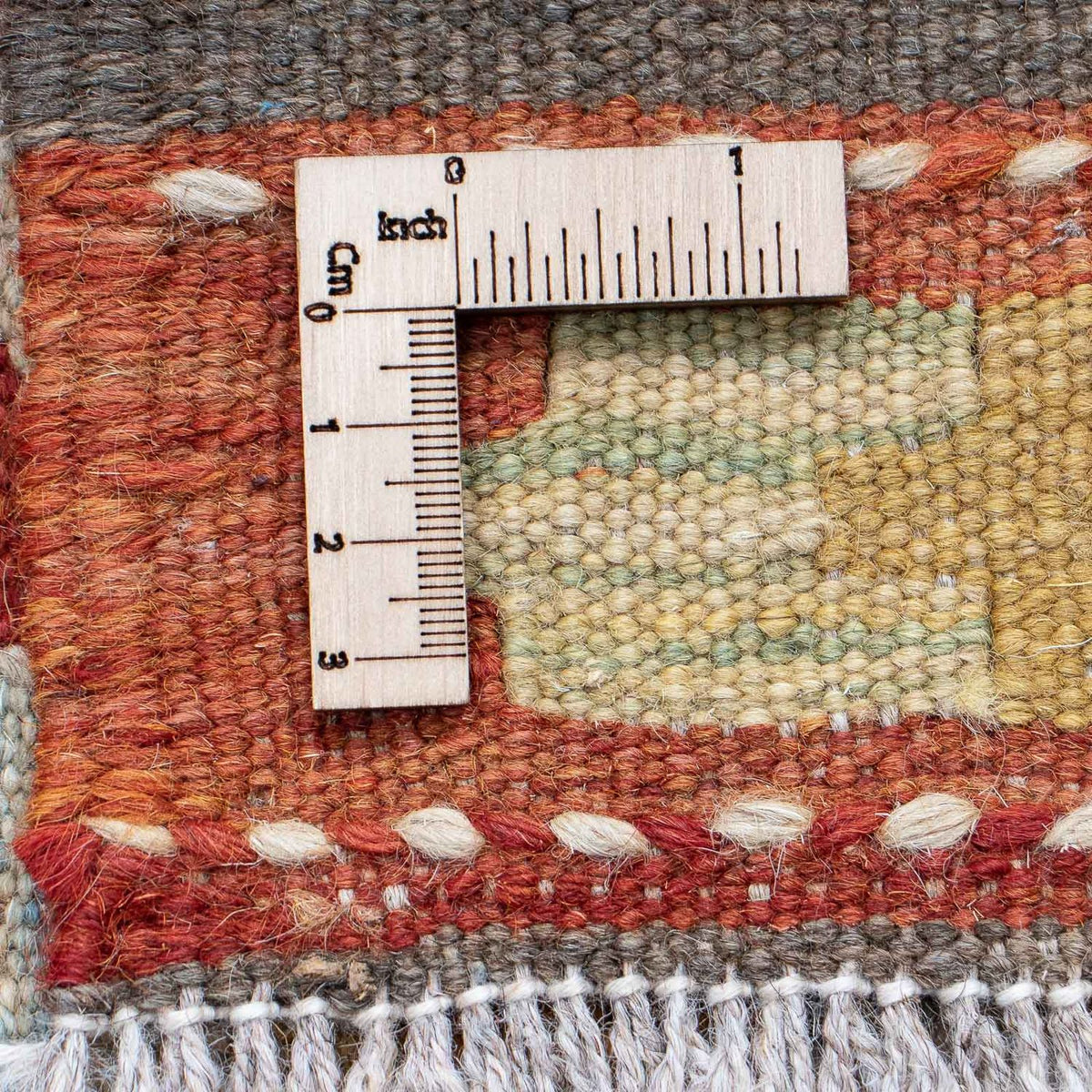 Biegacz Dywan Kelim - Splash - 194 x 65 cm - wielokolorowy