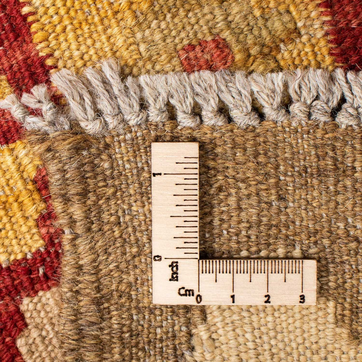 Biegacz Dywan Kelim - Orientalny - 197 x 73 cm - rdza