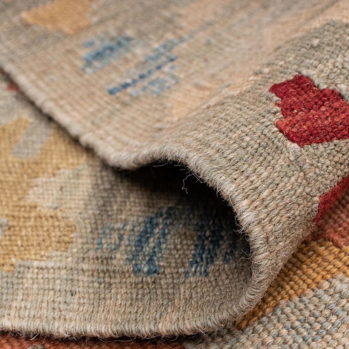 Biegacz Dywan Kelim - Splash - 199 x 64 cm - wielokolorowy