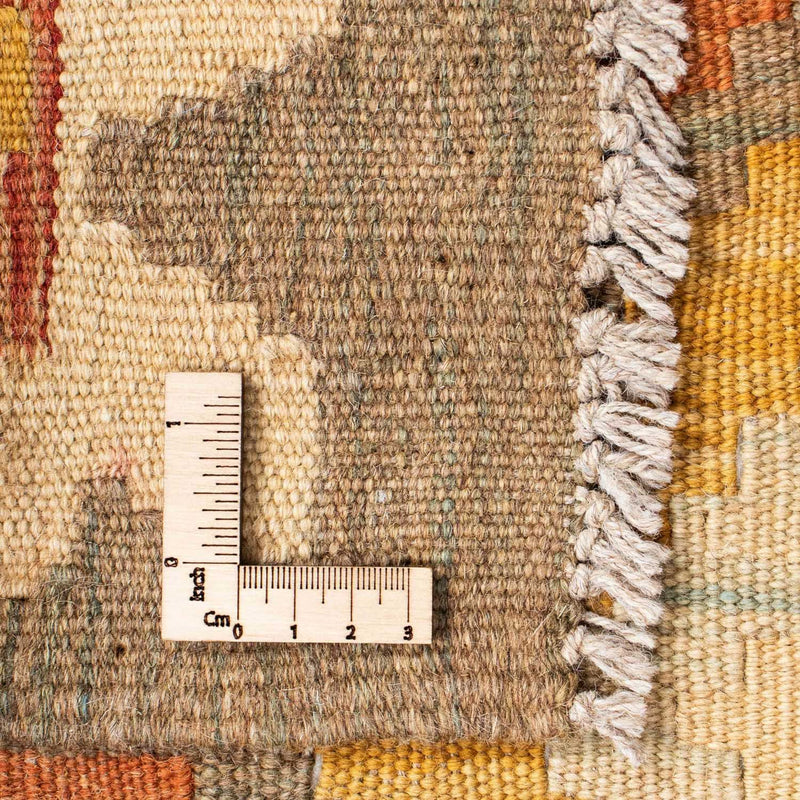 Biegacz Dywan Kelim - Orientalny - 190 x 71 cm - beżowy