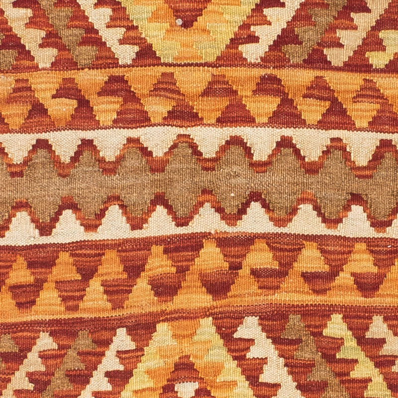 Biegacz Dywan Kelim - Orientalny - 231 x 62 cm - brązowy