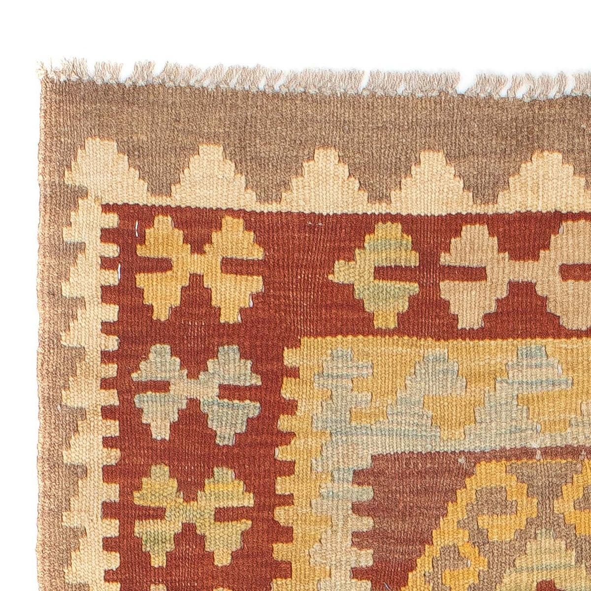 Biegacz Dywan Kelim - Splash - 210 x 69 cm - wielokolorowy