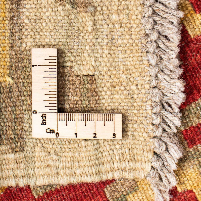 Biegacz Dywan Kelim - Orientalny - 203 x 71 cm - czerwony