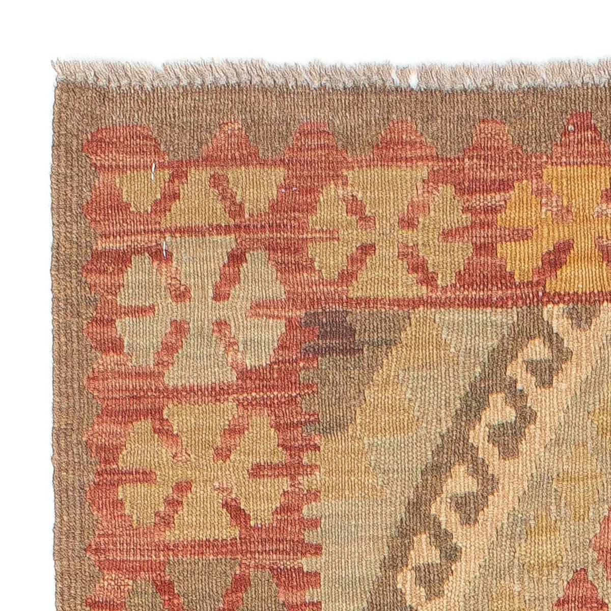 Biegacz Dywan Kelim - Splash - 205 x 66 cm - wielokolorowy