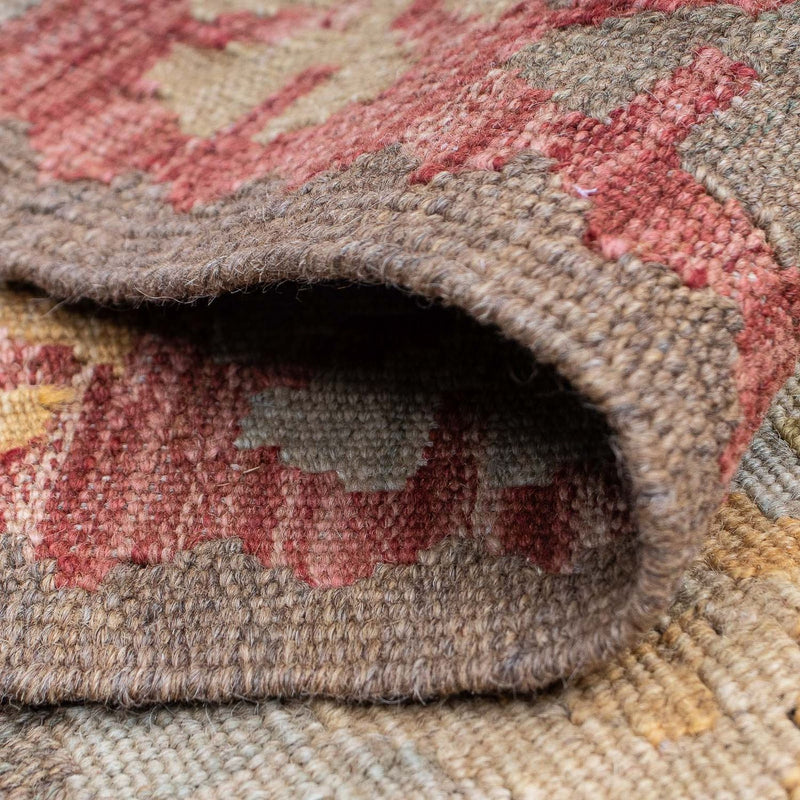 Biegacz Dywan Kelim - Splash - 205 x 66 cm - wielokolorowy