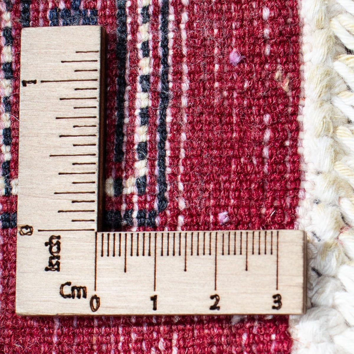 Afgański dywan - Bukhara - 303 x 253 cm - czerwony