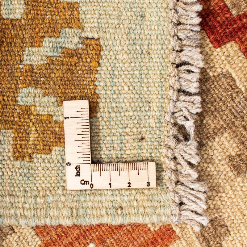 Biegacz Dywan Kelim - Orientalny - 203 x 70 cm - beżowy