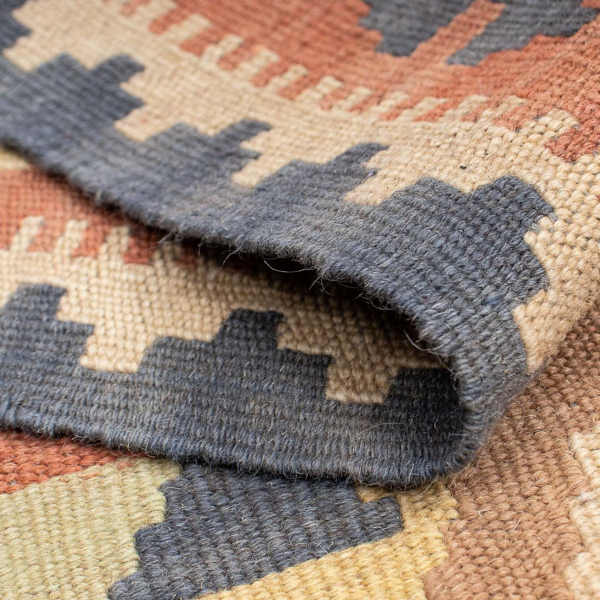 Biegacz Dywan Kelim - Splash - 198 x 60 cm - wielokolorowy