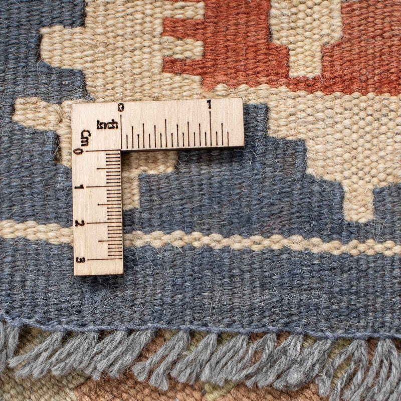 Biegacz Dywan Kelim - Splash - 198 x 60 cm - wielokolorowy