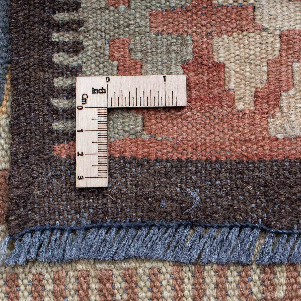 Dywan Kelim - Orientalny - 204 x 130 cm - wielokolorowy