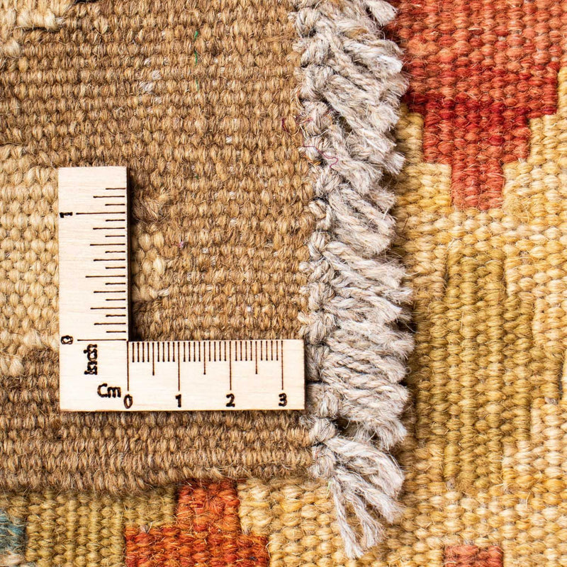 Biegacz Dywan Kelim - Orientalny - 195 x 74 cm - beżowy