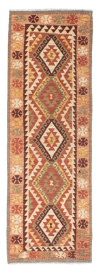 Biegacz Dywan Kelim - Orientalny - 204 x 71 cm - beżowy