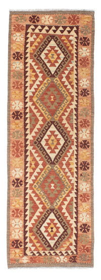 Biegacz Dywan Kelim - Orientalny - 204 x 71 cm - beżowy