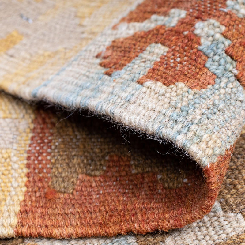 Biegacz Dywan Kelim - Splash - 194 x 65 cm - wielokolorowy