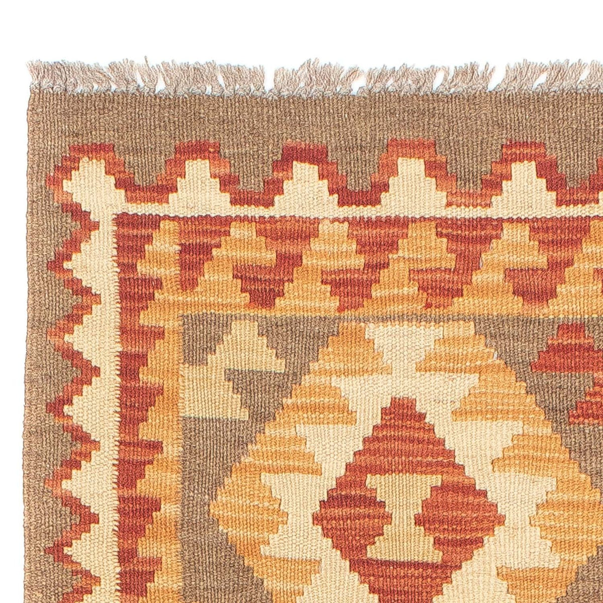 Biegacz Dywan Kelim - Splash - 193 x 66 cm - wielokolorowy