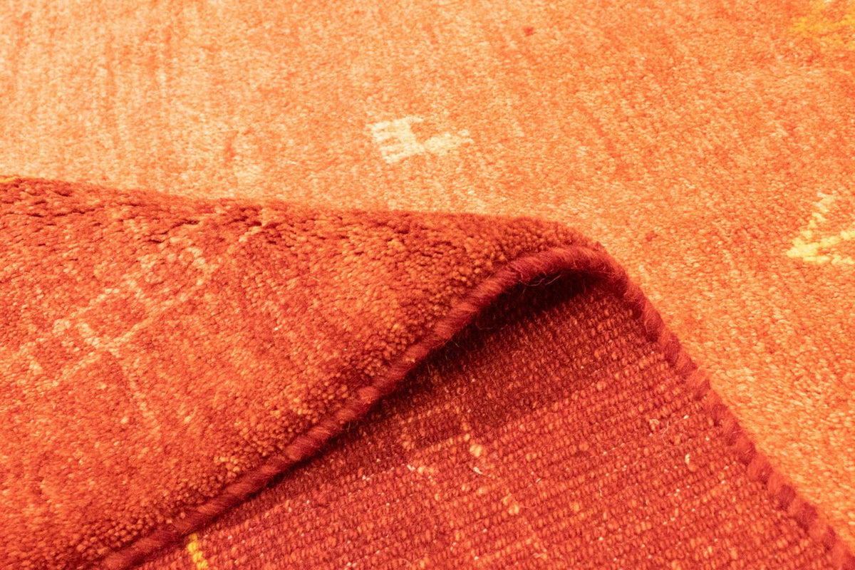 Dywan Gabbeh - perski - 238 x 175 cm - czerwony