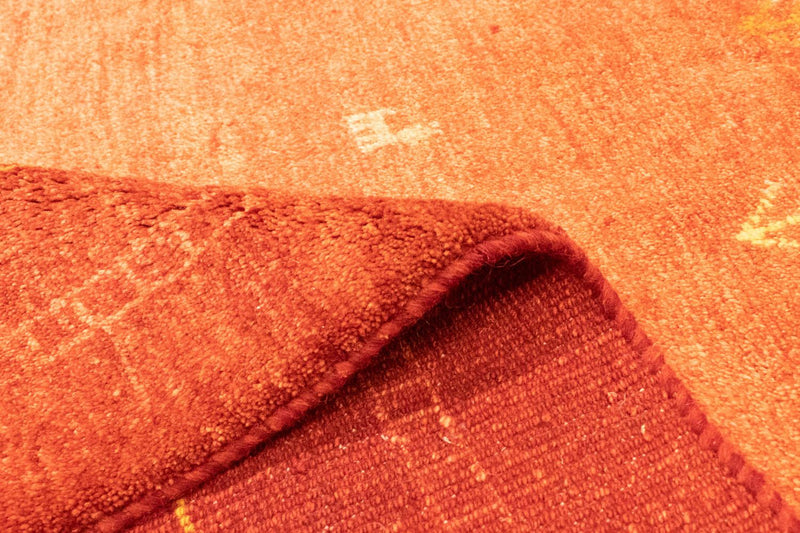 Dywan Gabbeh - perski - 238 x 175 cm - czerwony