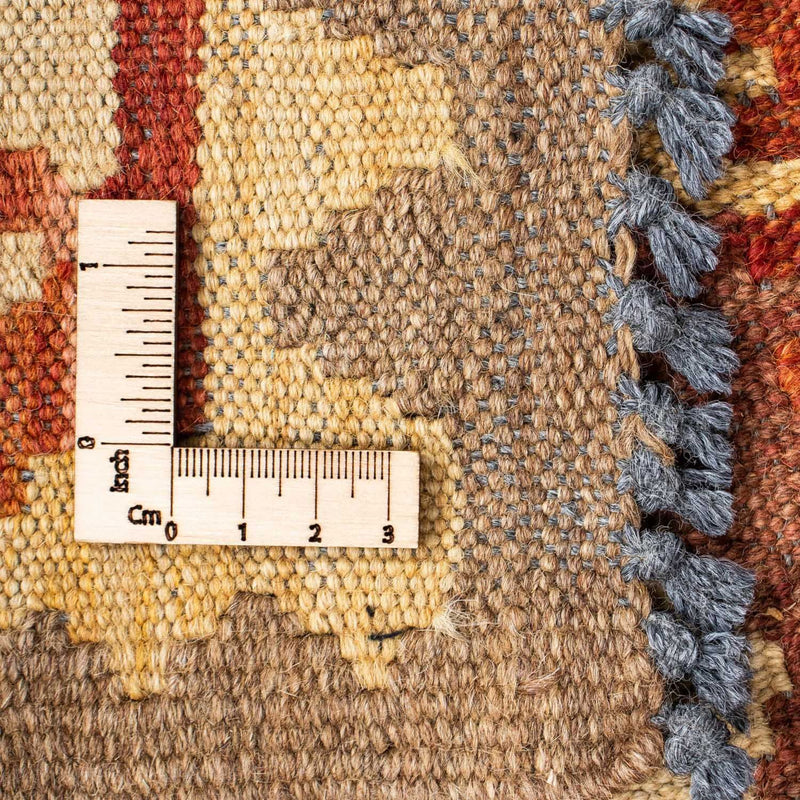 Biegacz Dywan Kelim - Orientalny - 210 x 68 cm - beżowy