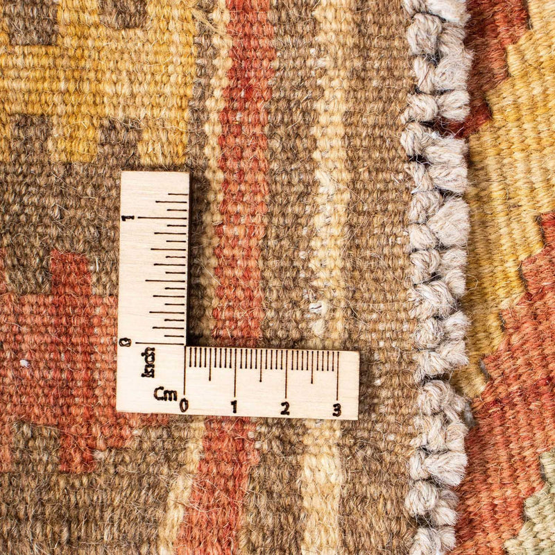 Biegacz Dywan Kelim - Orientalny - 202 x 74 cm - czerwony